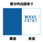 部分的白版あり