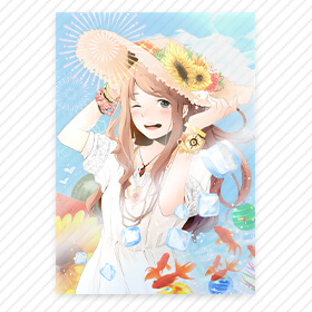 ノベルティグッズ:破れにくく水滴にも強く、紙のポスターよりも高級感があります