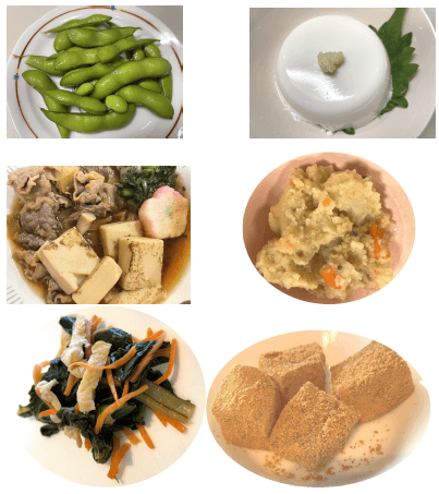 大豆(豆腐・おから・きなこ・あげ）